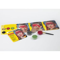 EFA Sminke 4 farver Mariehne ansigtsmaling